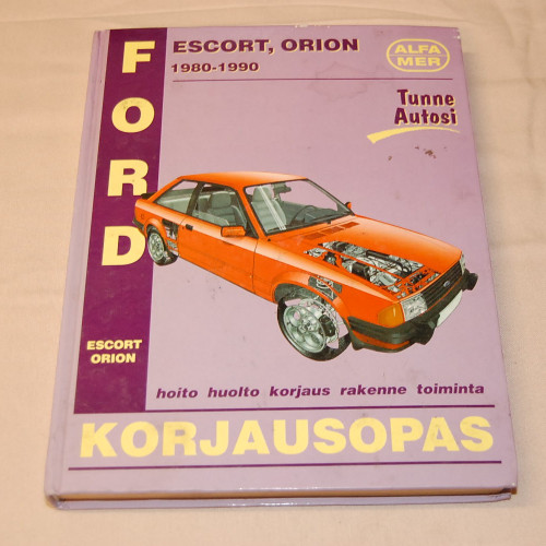 Korjausopas Ford Escort, Orion 1980-1990